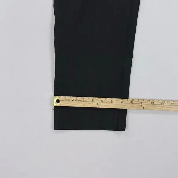 Everlane Women's The Tencel Way High Taper Pant Size 10 Black Ankle Pleated